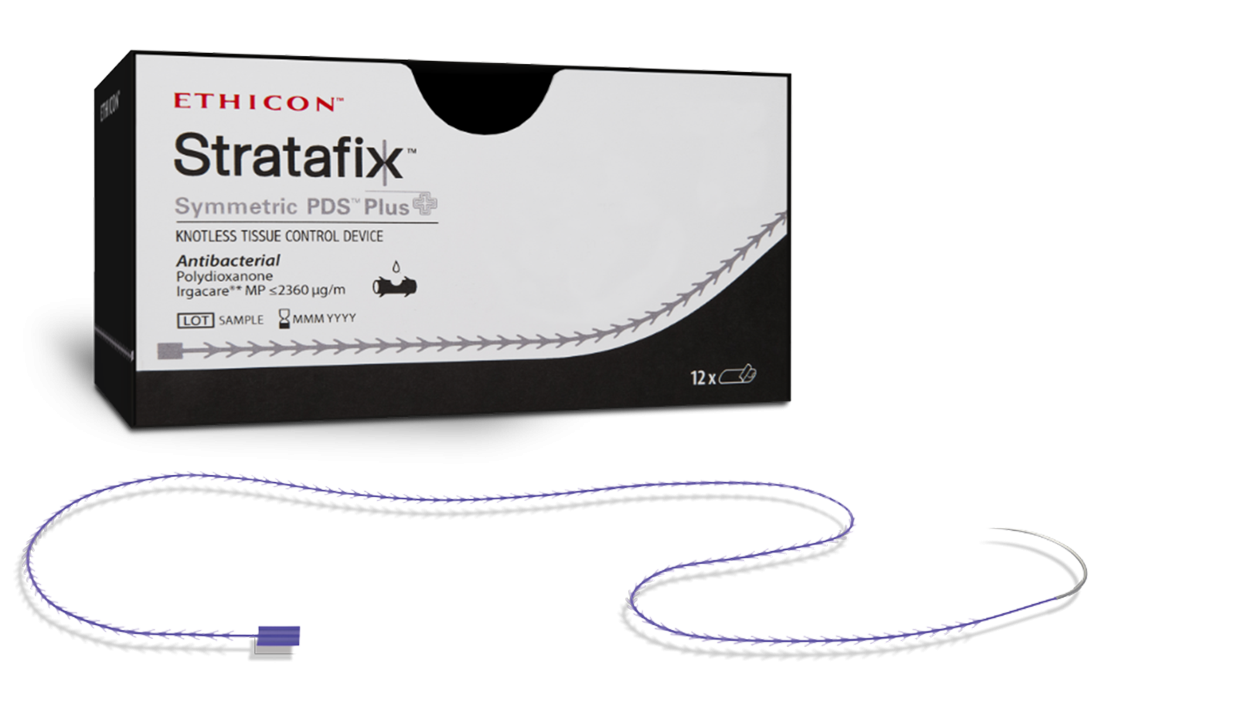 STRATAFIX™ Symmetric PDS® Plus knytefri antibakteriell sutur